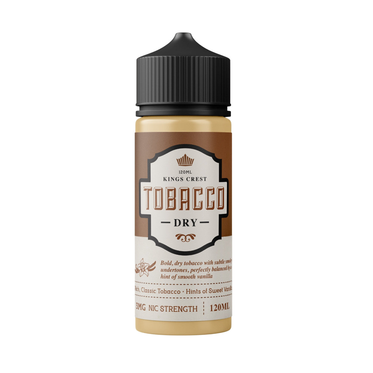 King's Crest- DRY Tobacco 120ml