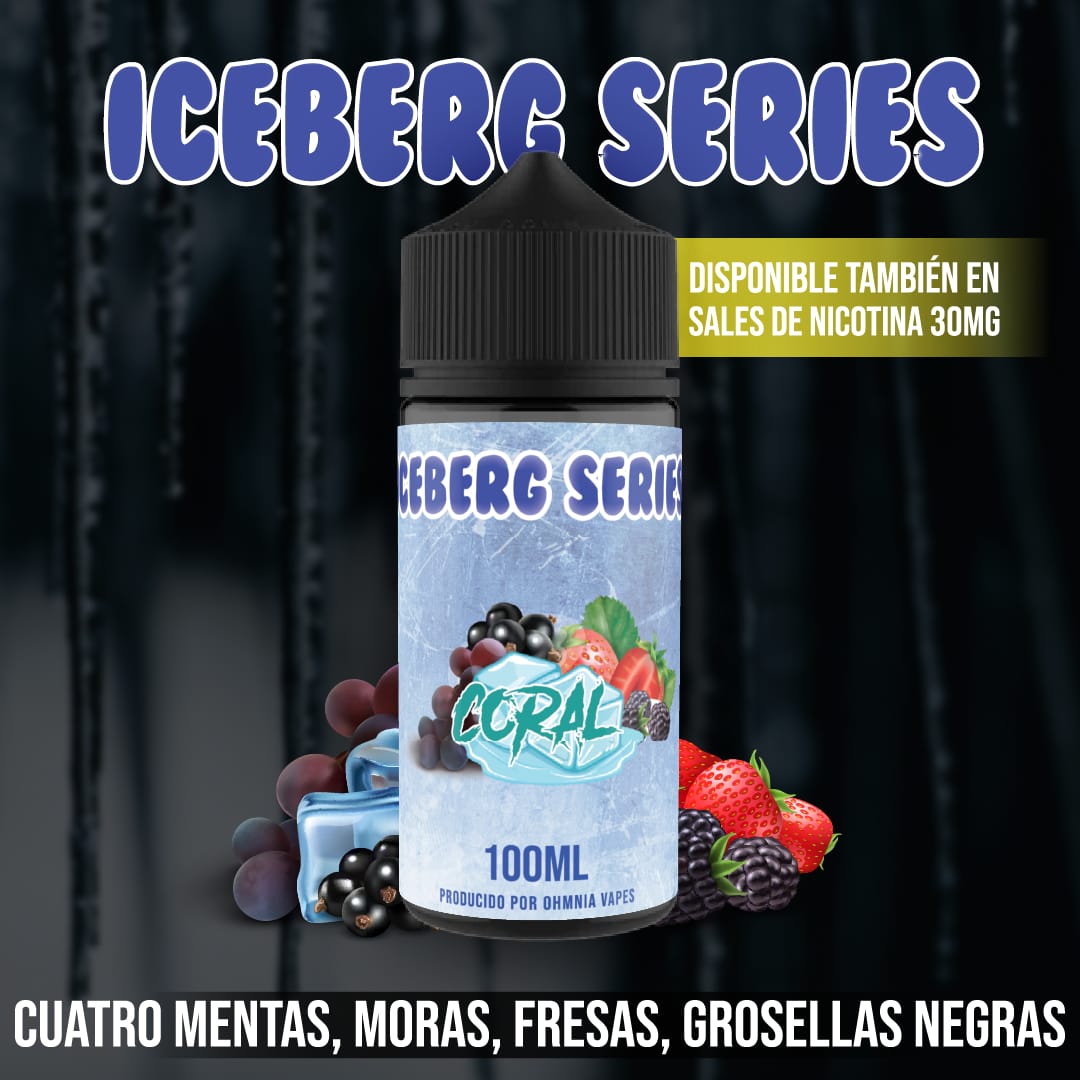 The Pirate Cloud- Icerberg - Coral 100ml