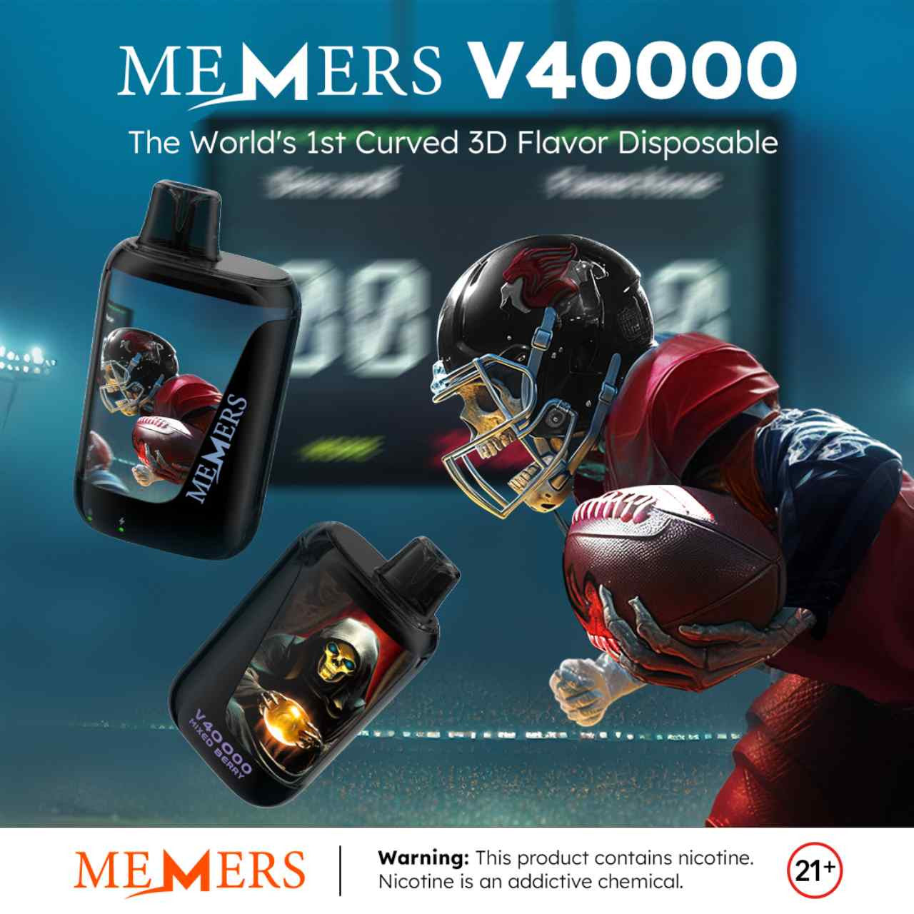 Memers V40K - 40.000 Puff 15ml/50mg