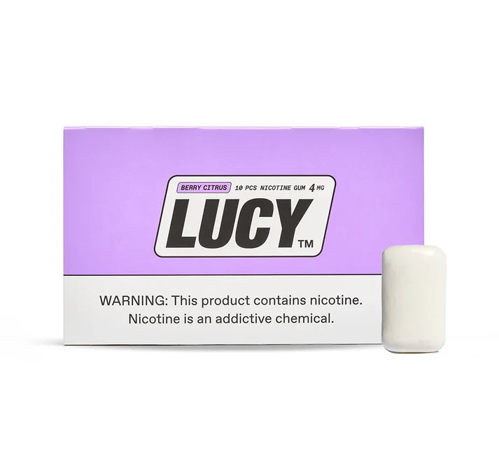 Chicles de Nicotina Lucy 4mg 1PK - 10 unidades Proximamente!!!!