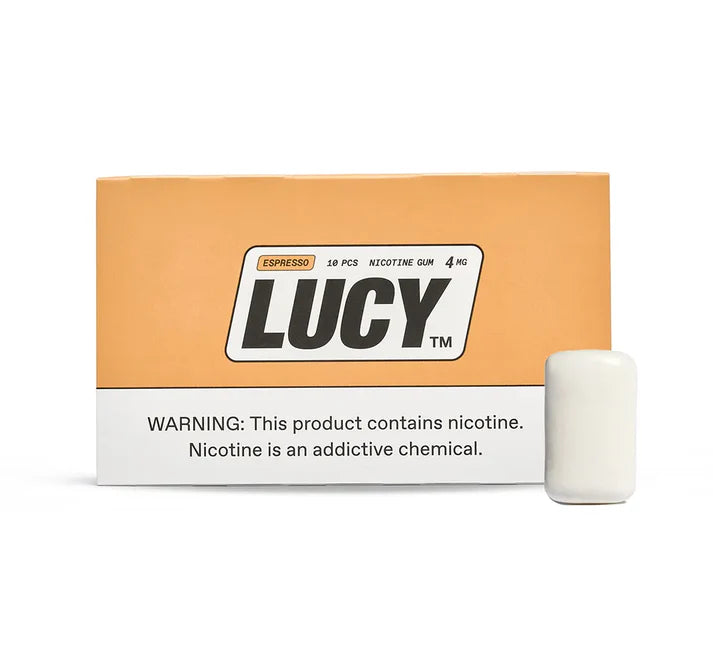 Chicles de Nicotina Lucy 4mg 1PK - 10 unidades Proximamente!!!!