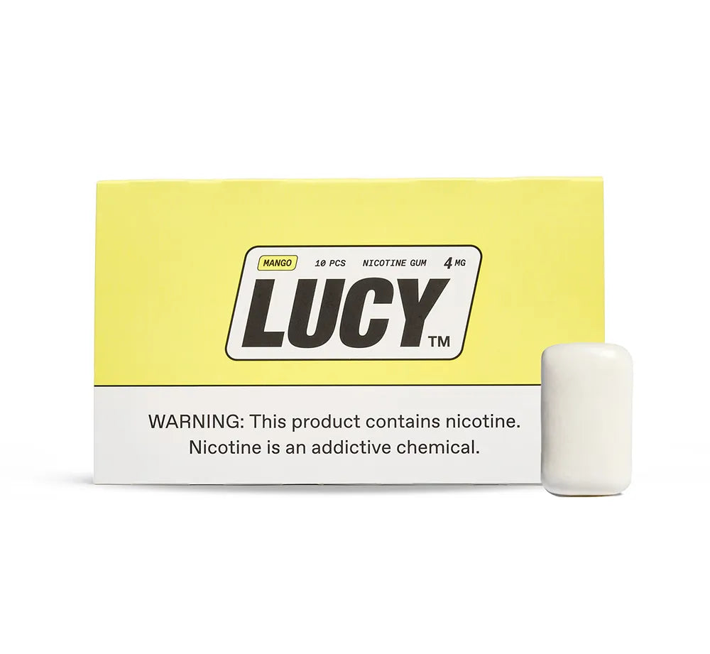 Chicles de Nicotina Lucy 4mg 1PK - 10 unidades Proximamente!!!!