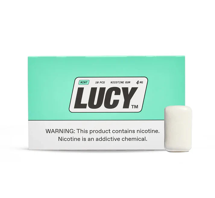 Chicles de Nicotina Lucy 4mg 1PK - 10 unidades Proximamente!!!!