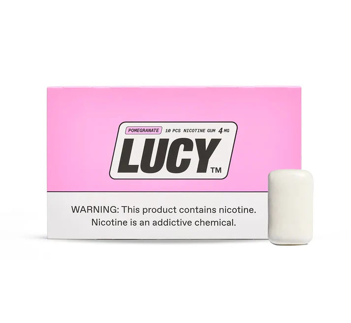 Chicles de Nicotina Lucy 4mg 1PK - 10 unidades Proximamente!!!!