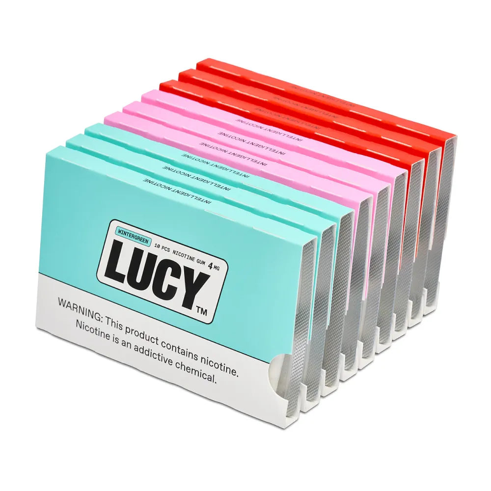 Chicles de Nicotina Lucy 4mg 1PK - 10 unidades Proximamente!!!!