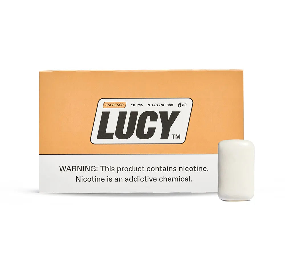 Chicles de Nicotina Lucy 6mg 1PK - 10 unidades Nuevos!!!