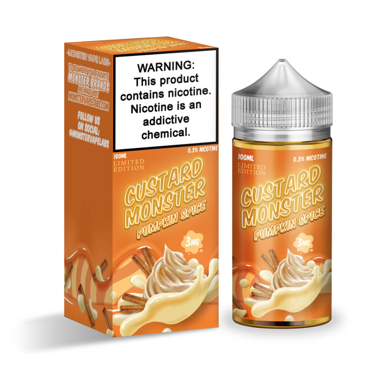 Custard Monster - Pumpkin Spice 100ml
