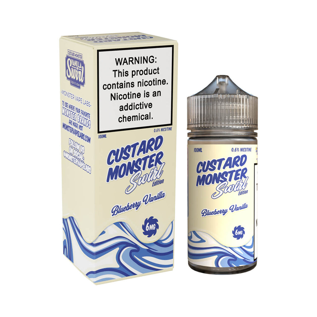Custard Monster - Swirl Edition Blueberry Vanilla 100ml