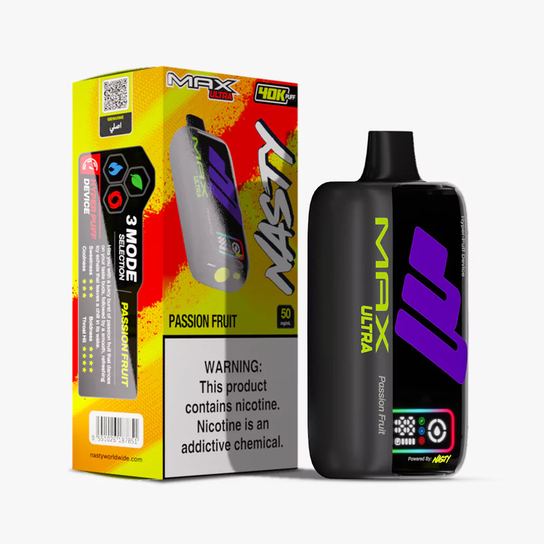 Nasty Max Ultra - Passion Fruit 40.000 Puff 15ml/50mg