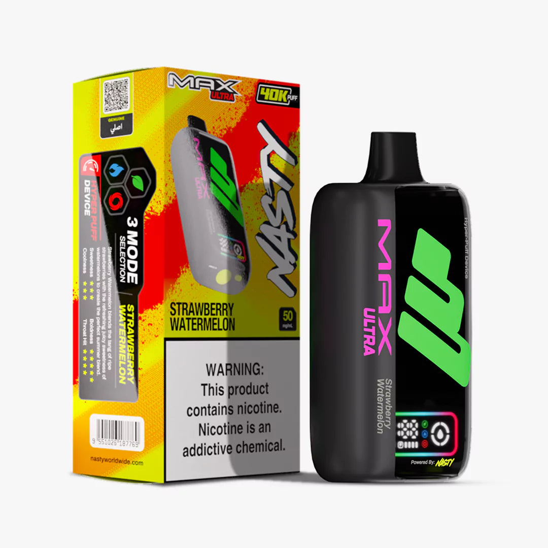 Nasty Max Ultra - Strawberry Watermelon 40.000 Puff 15ml/50mg