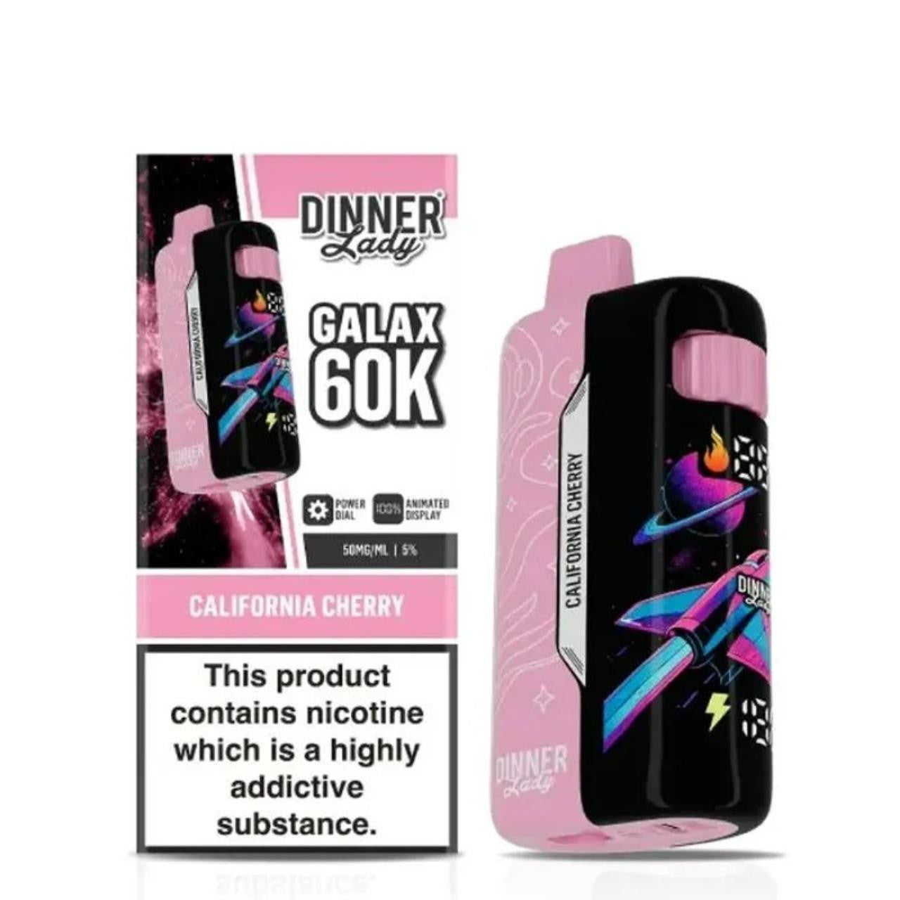 Dinner Lady Galax - California Cherry 60.000 Puff 26ml/50mg