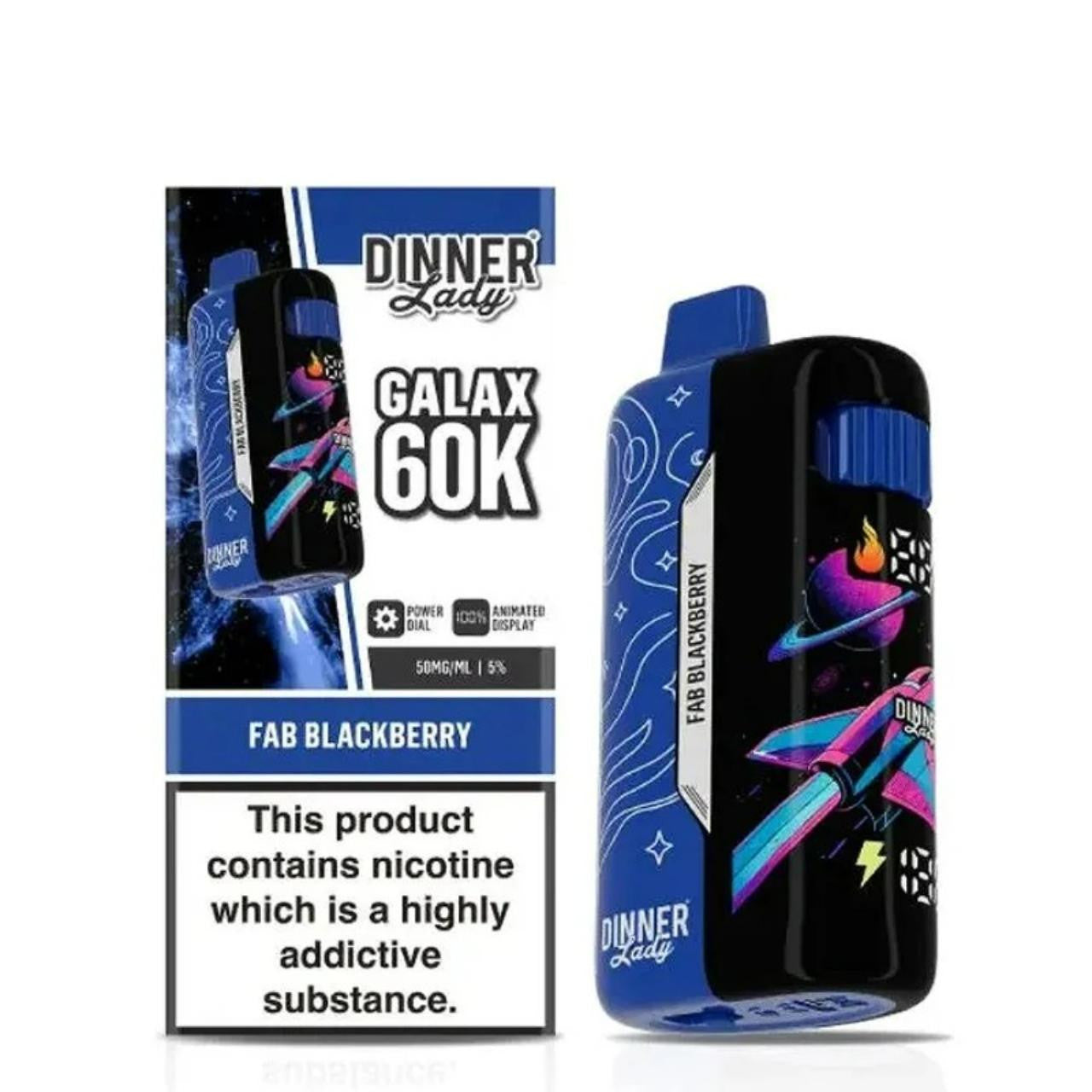 Dinner Lady Galax - Fab Blackberry 60.000 Puff 26ml/50mg