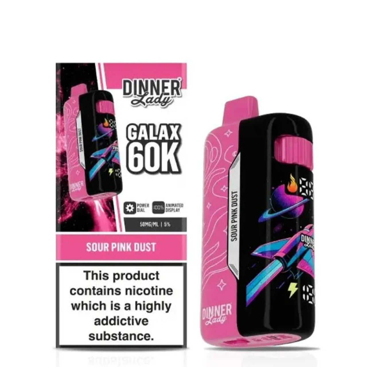 Dinner Lady Galax - Sour Pink Dust 60.000 Puff 26ml/50mg