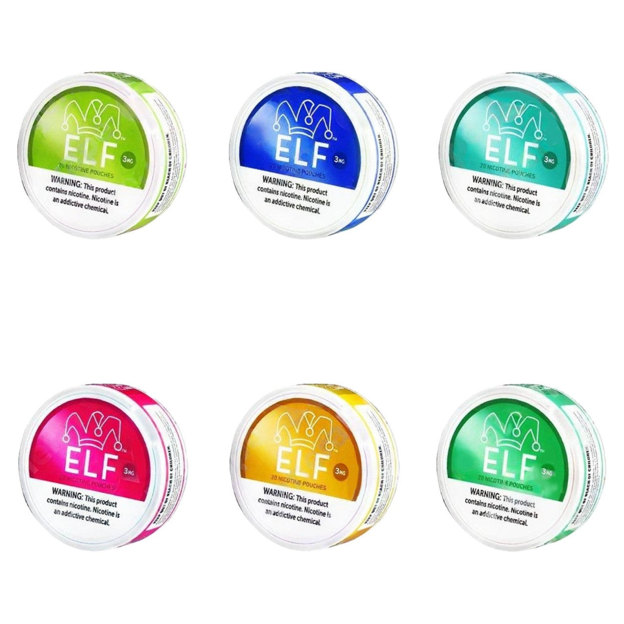 Bolsas de Nicotina ELF 3mg 1PK (20 unidades)