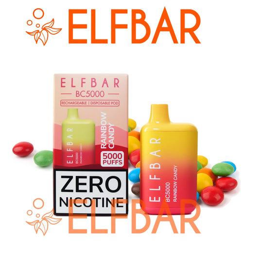 Rainbow Candy - Elfbar BC5000 Puffs ZERO NICOTINE