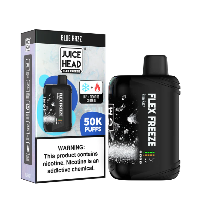 Juice Head Flex Freeze - Blue Razz 50.000 Puff 18ml/50mg