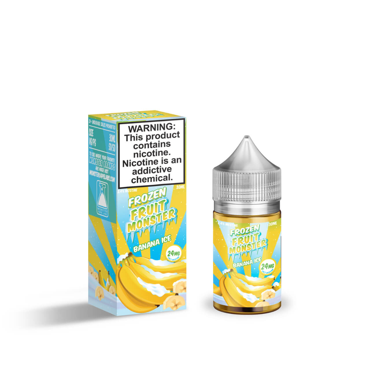 Frozen Fruit Monster Salt - Banana Ice 30ml