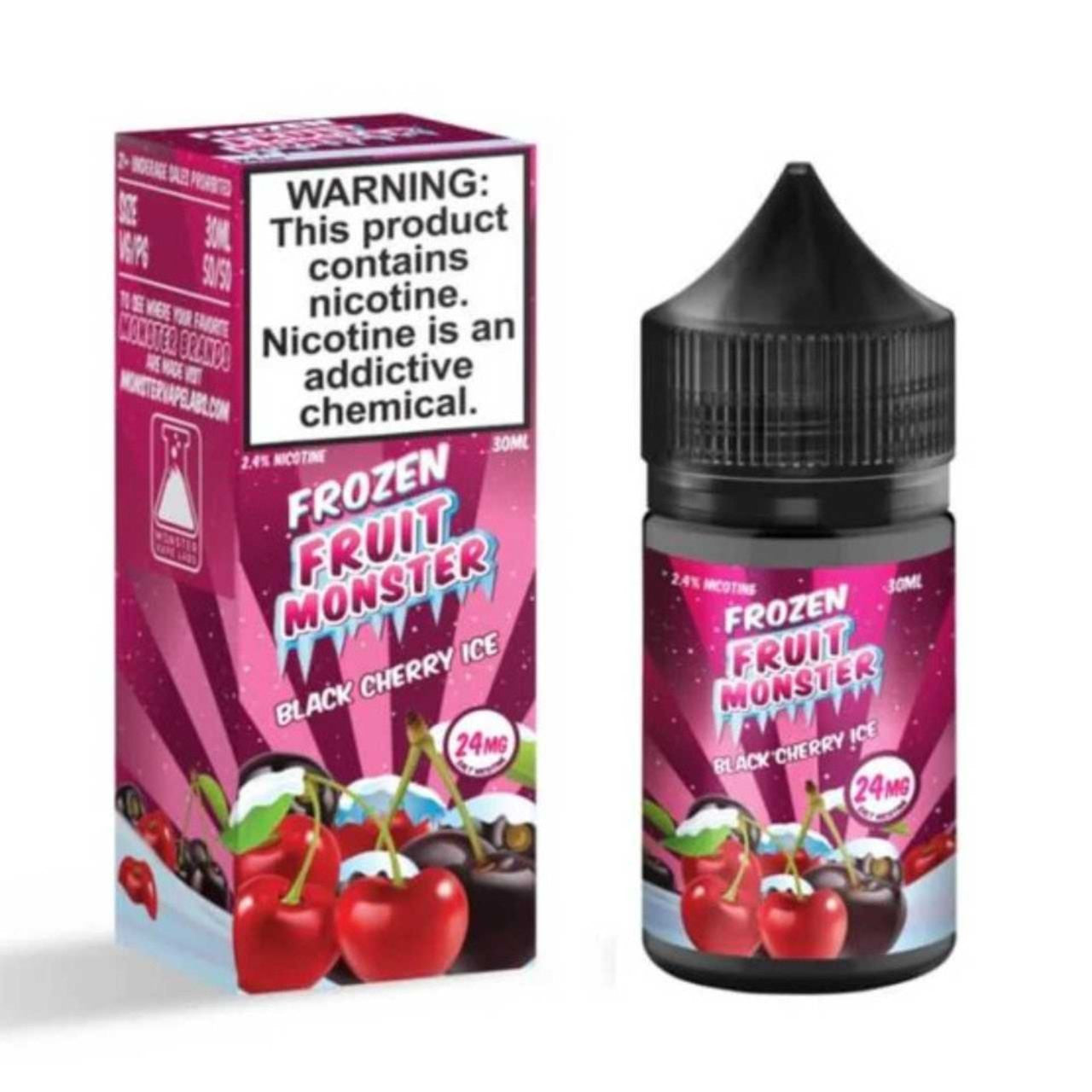 Frozen Fruit Monster Salt - Black Cherry Ice 30ml