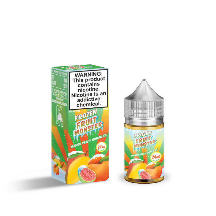 Frozen Fruit Monster Salt - Mango Peach Guava Ice 30ml