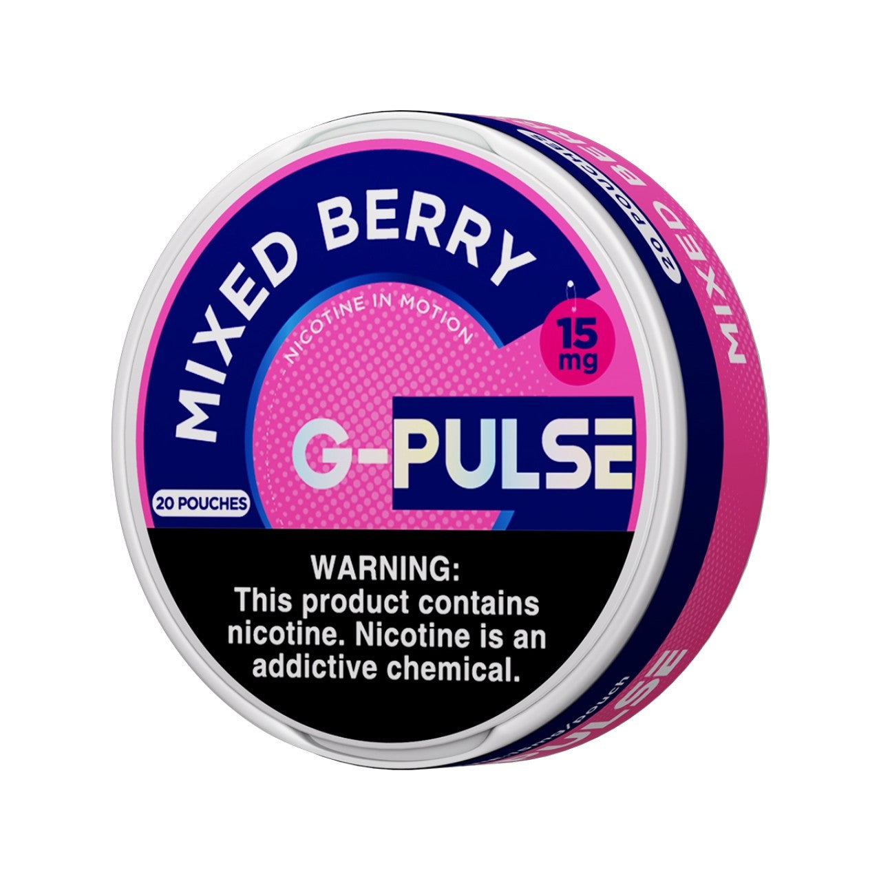 Bolsas de Nicotina G-Pulse 15mg 1PK (20 unidades)