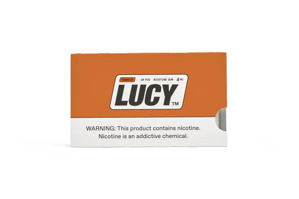 Chicles de Nicotina Lucy 4mg 1PK - 10 unidades Proximamente!!!!