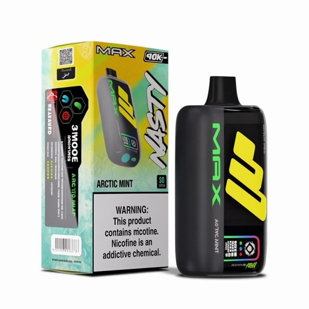 Nasty Max Ultra - Artic Mint 40.000 Puff 15ml/50mg)