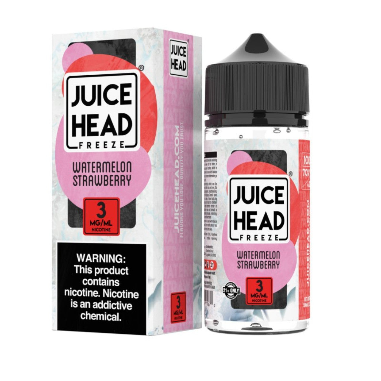 Juice Head - Freeze Watermelon Strawberry 100ml