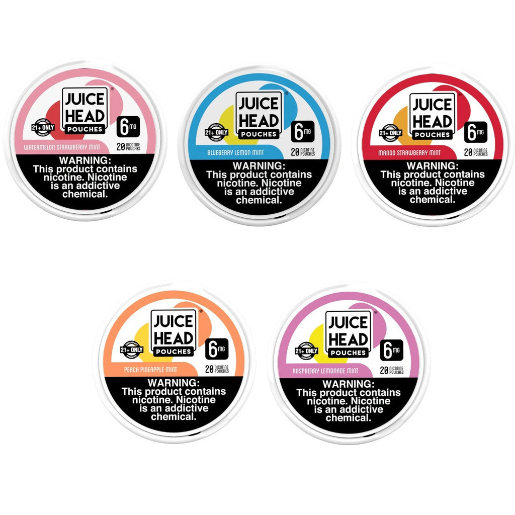 Bolsas de Nicotina Juici Head 6mg 1PK (20 unidades)