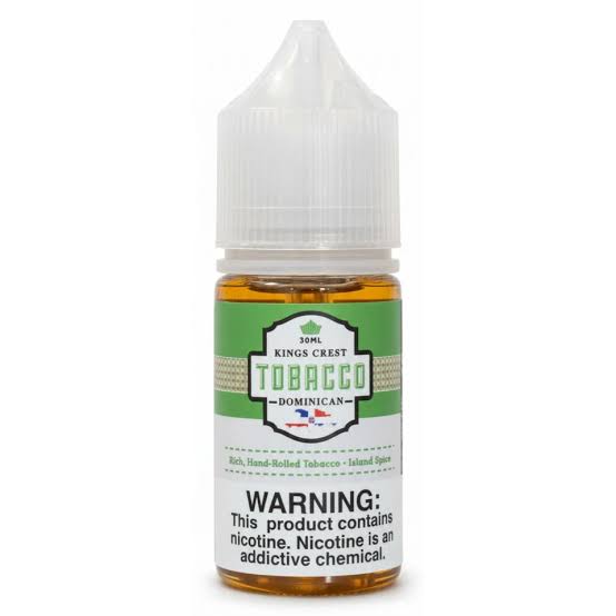 Kings Crest Salt - Dominican Tobacco 30ml