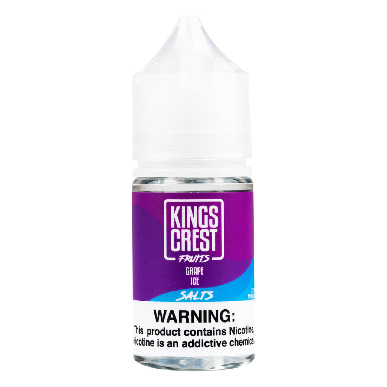 Kings Crest Fruits Salt  - Grape Ice 30ml