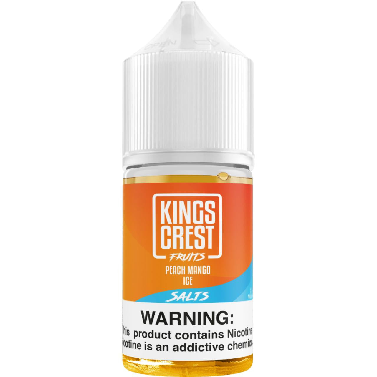 Kings Crest Fruits Salt  - Peach Mango Ice 30ml