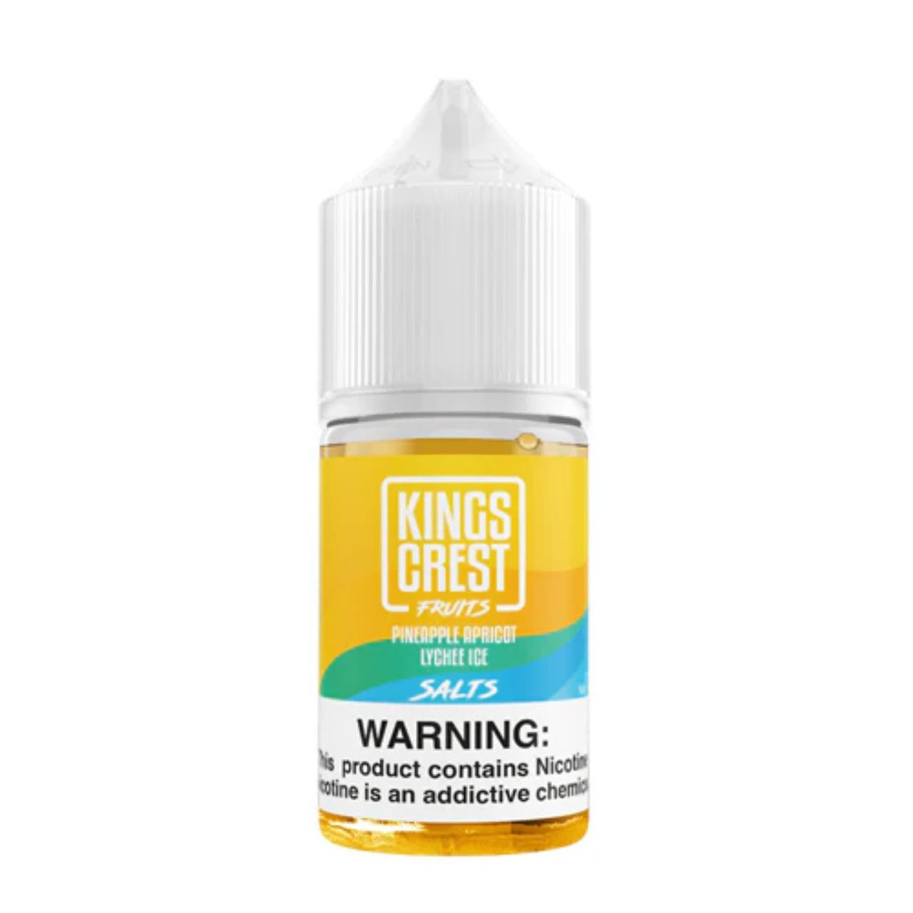 Kings Crest Fruits Salt  - Pinneapple Apricot Lychee Ice 30ml