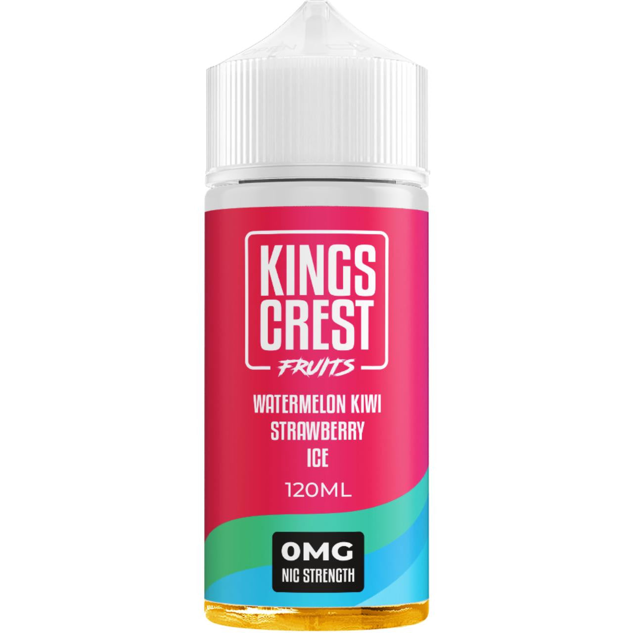 King's Crest Fruits Watermelon Kiwi Strawberry Ice 120ml