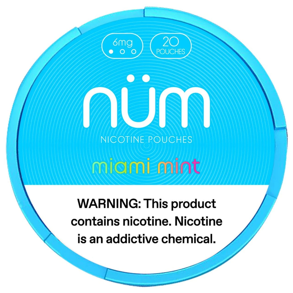 Bolsas de Nicotina NÜM 6 MG Nuevos!!!