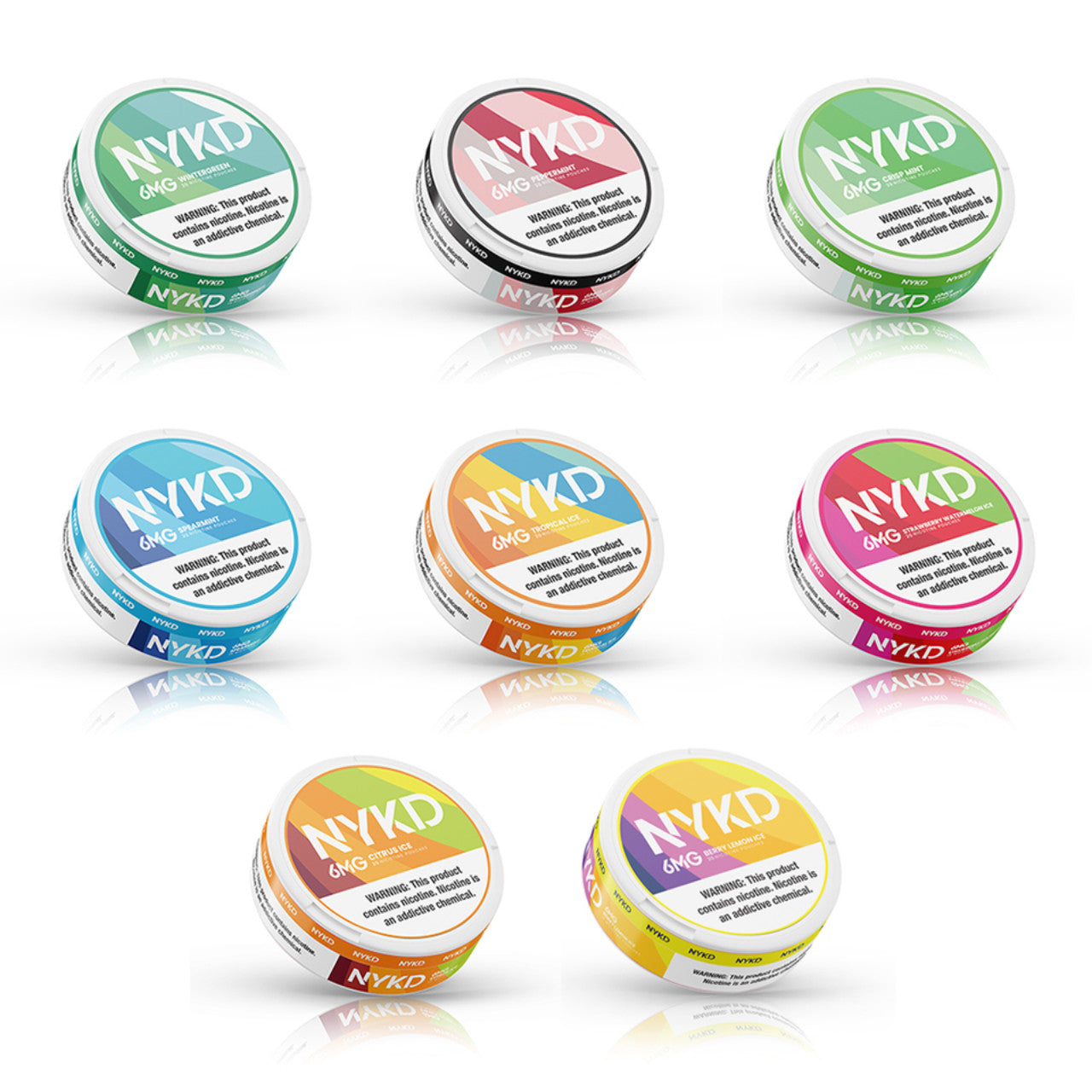 Bolsas de Nicotina NYKD 3mg 1PK (20 unidades)