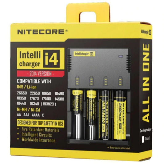 Nitecore i4 Cargador de 4 Bahias