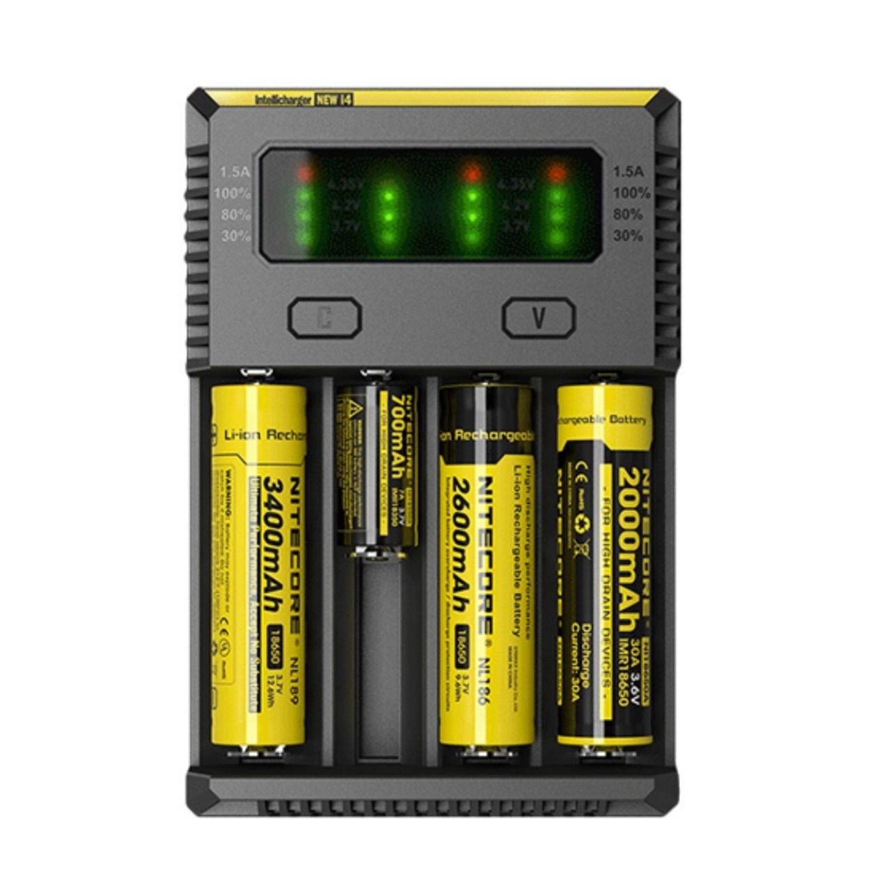 Nitecore i4 Cargador de 4 Bahias