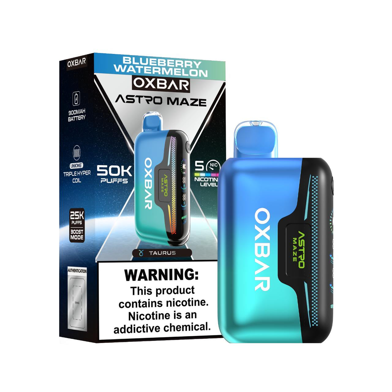 OXBAR Astro Maze - Blueberry Watermelon 50.000 Puff 18ml/50mg