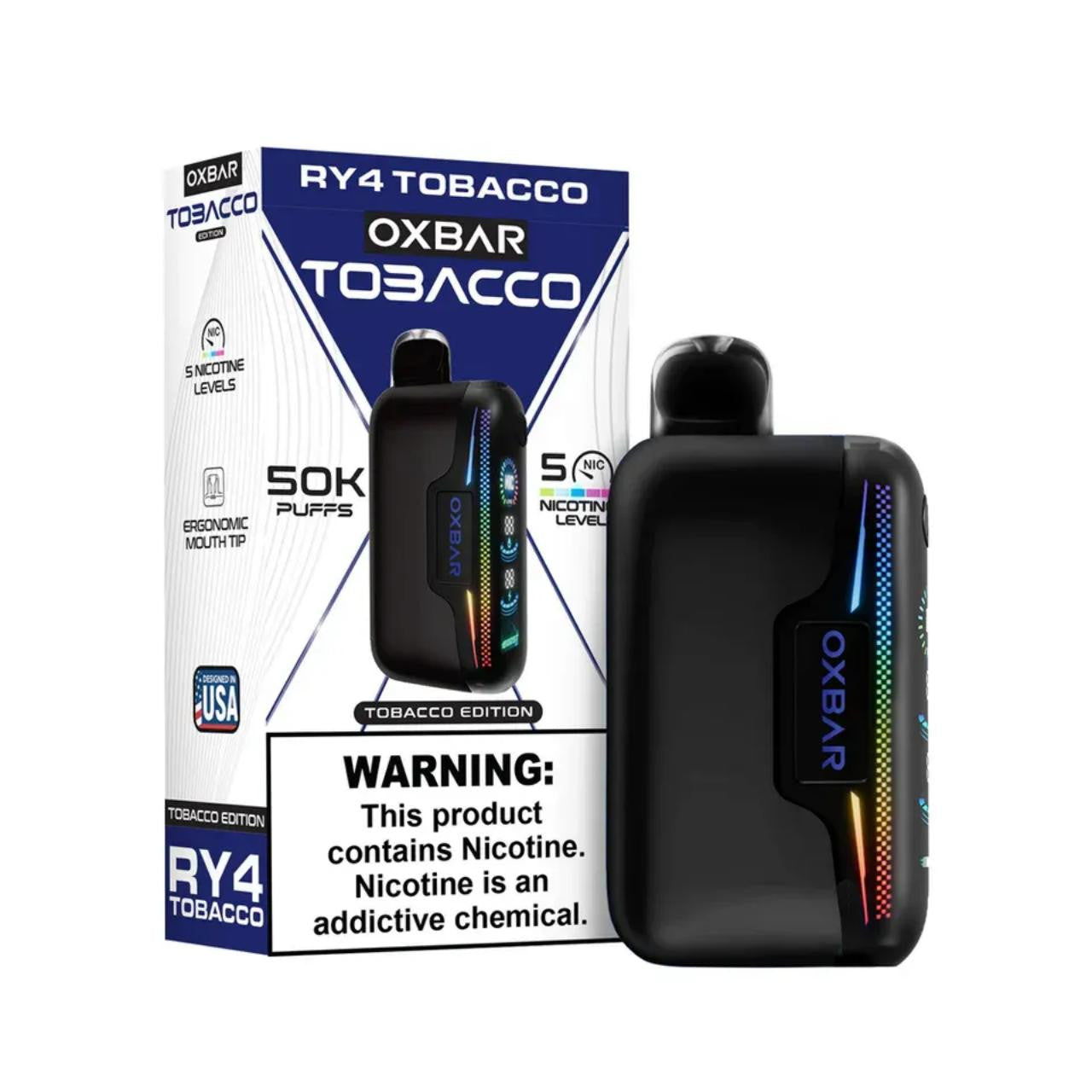 OXBAR Astro Maze - RY4 Tobacco 50.000 Puff 18ml/50mg