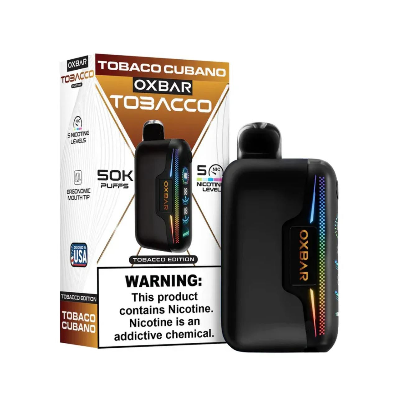 OXBAR Astro Maze - Tobacco Cubano 50.000 Puff 18ml/50mg