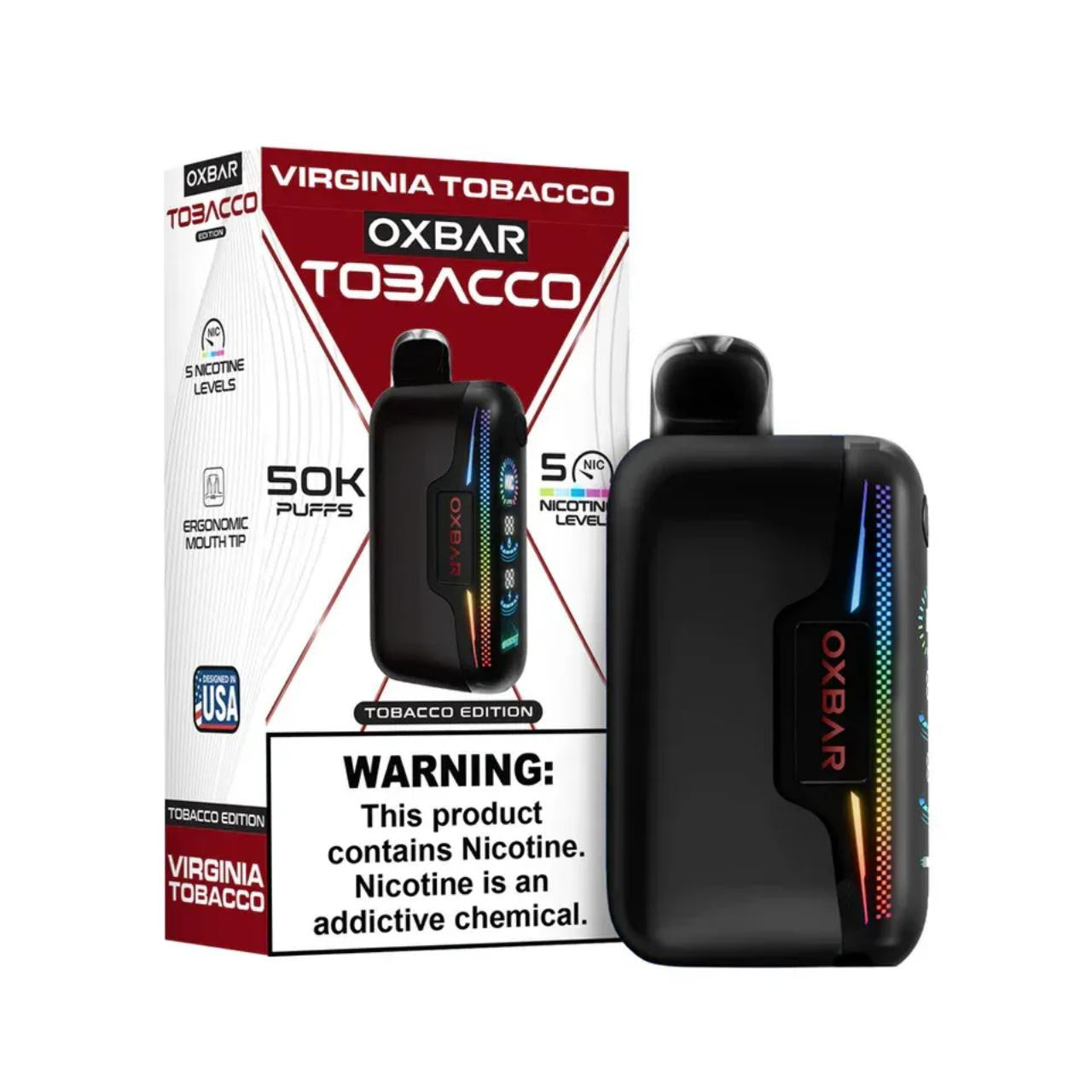 OXBAR Astro Maze - Virginia Tobacco 50.000 Puff 18ml/50mg