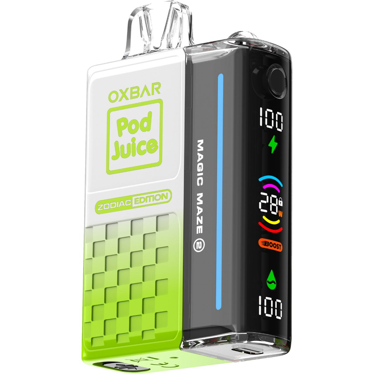 OXBAR Magic Maze - Sour Apple Skitz 30.000 Puff Zero Nicotine