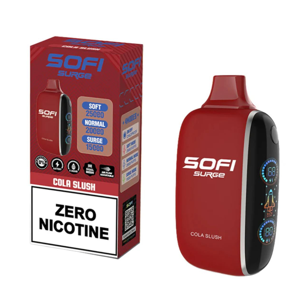 Sofi Surge - Cola Slush 25.000 Puff Zero Nicotine