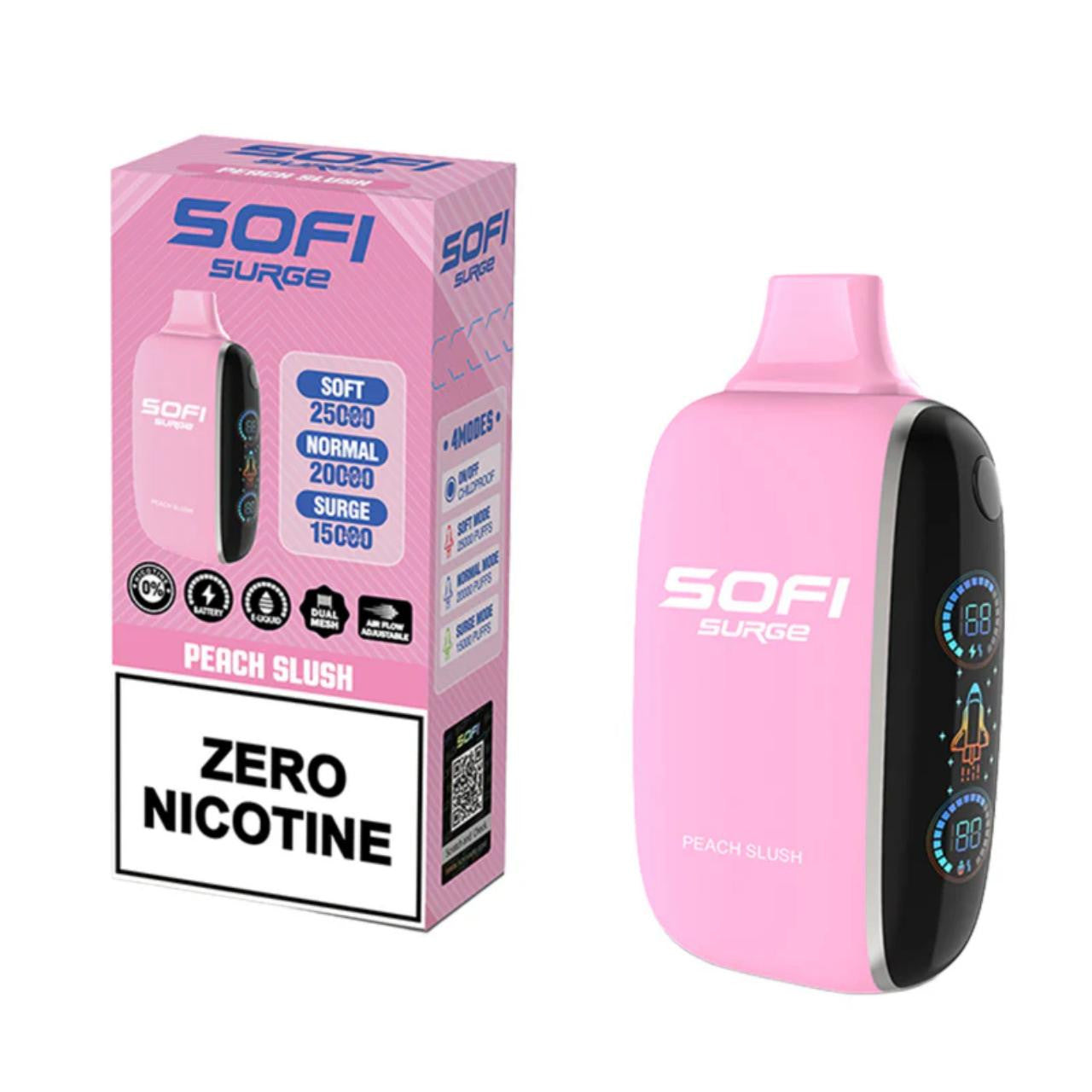 Sofi Surge - Peach Slush 25.000 Puff Zero Nicotine