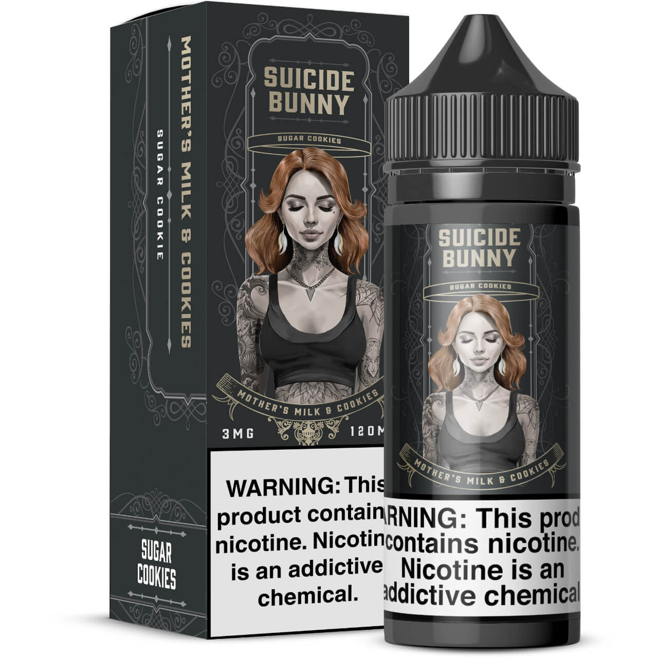 Suicide Bunny 120ml - Mother´s Milk and Cookies