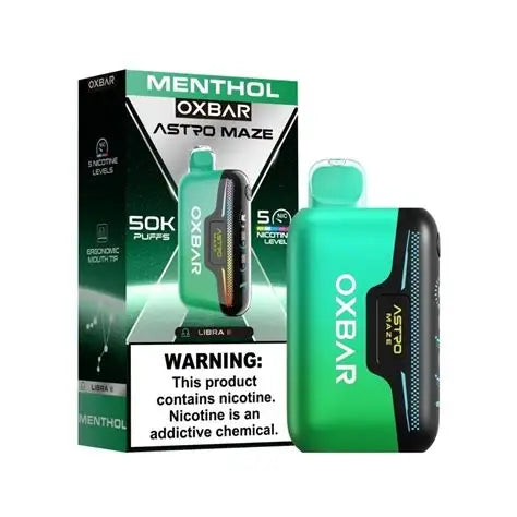 OXBAR Astro Maze - Menthol 50.000 Puff 18ml/50mg