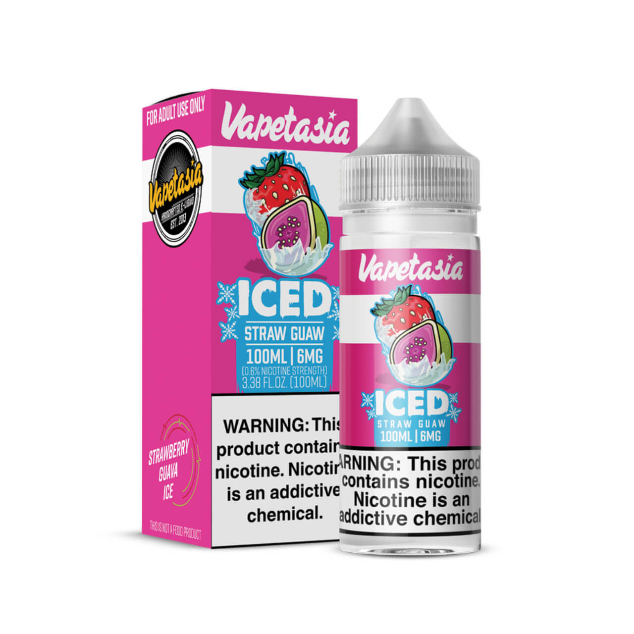 Vapetasia Killer Fruits - Iced Straw Guaw 100ml