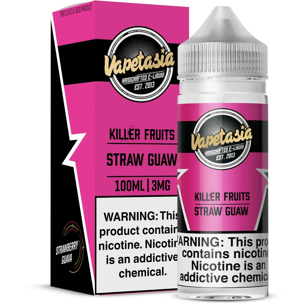 Vapetasia Killer Sweets - Straw Guaw 100ml