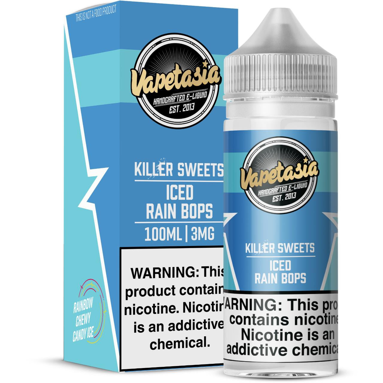 Vapetasia Killer Sweets - Iced Rain Bops 100ml