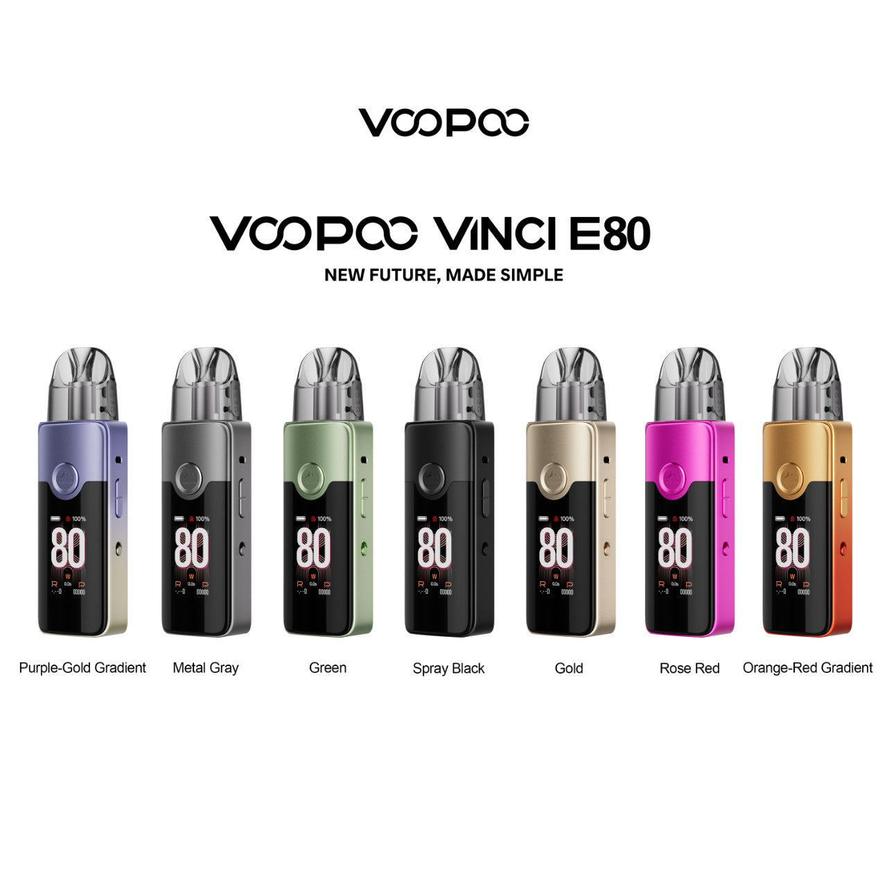 VooPoo Vinci E80 Pod Kit